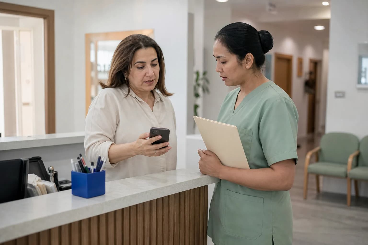 Make it easier for patients to reach the right person and harder for an appointment request to disappear.