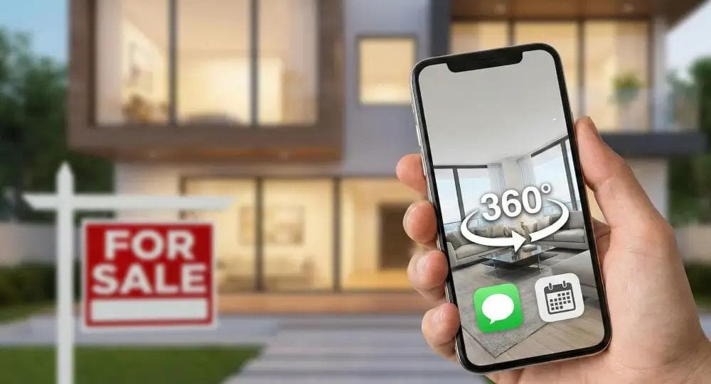 Imagen editorial sobre WhatsApp para bienes raíces: tours virtuales y reservas instantáneas
