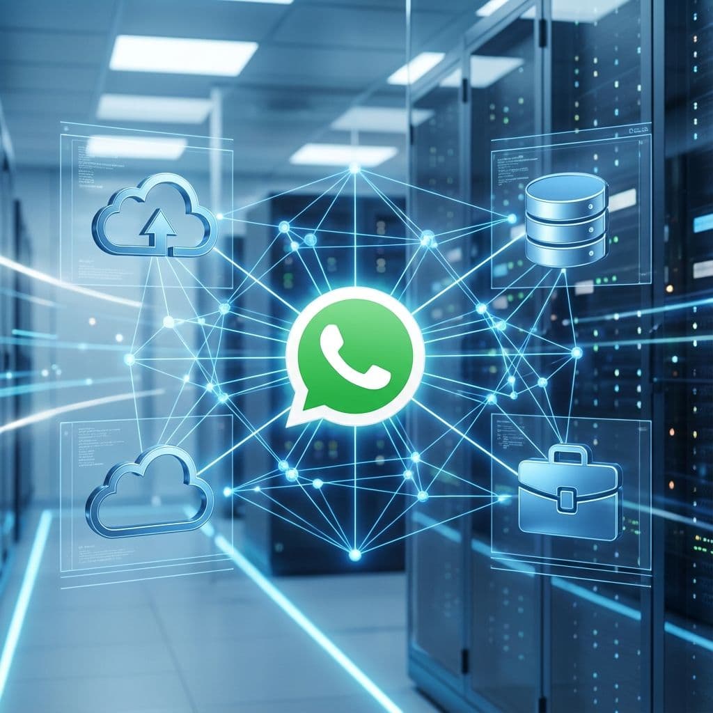 Imagen editorial sobre Integrando WhatsApp con su pila tecnológica: una guía sobre la sincronicidad de CRM